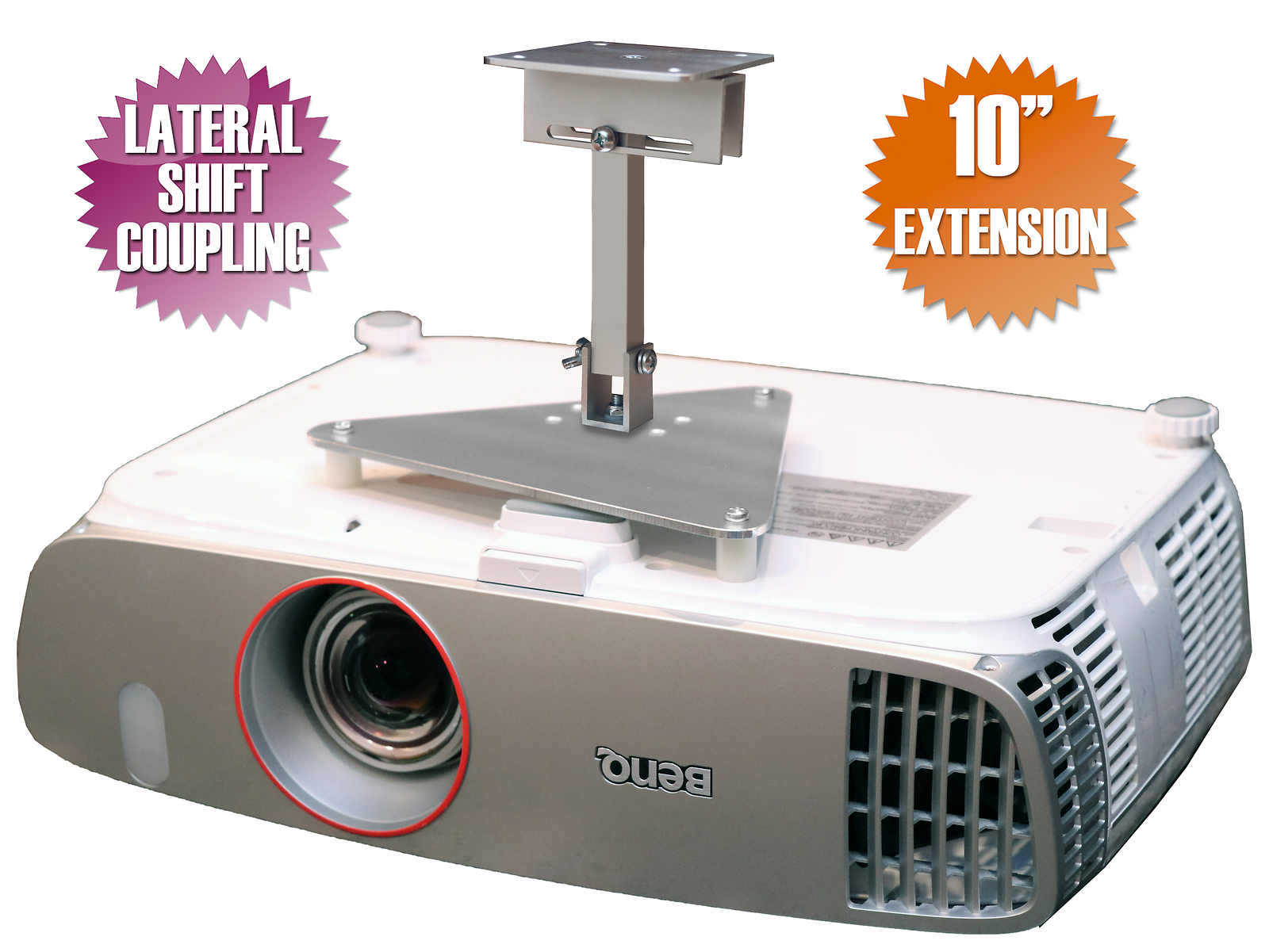 Projector Ceiling Mount for BenQ W1110s W1210ST W2000W WP2010