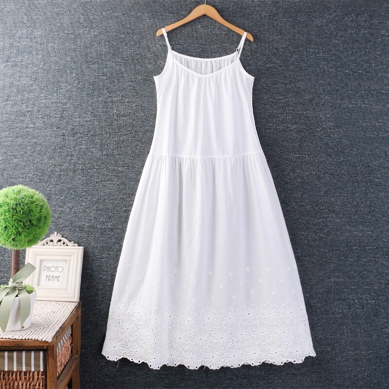 white christmas dresses Vidri Cotton Cami Dress