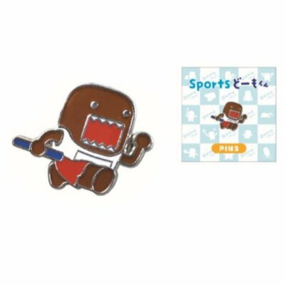 NHK Japan National TV Pin Anstecker Domo - kun Athletics