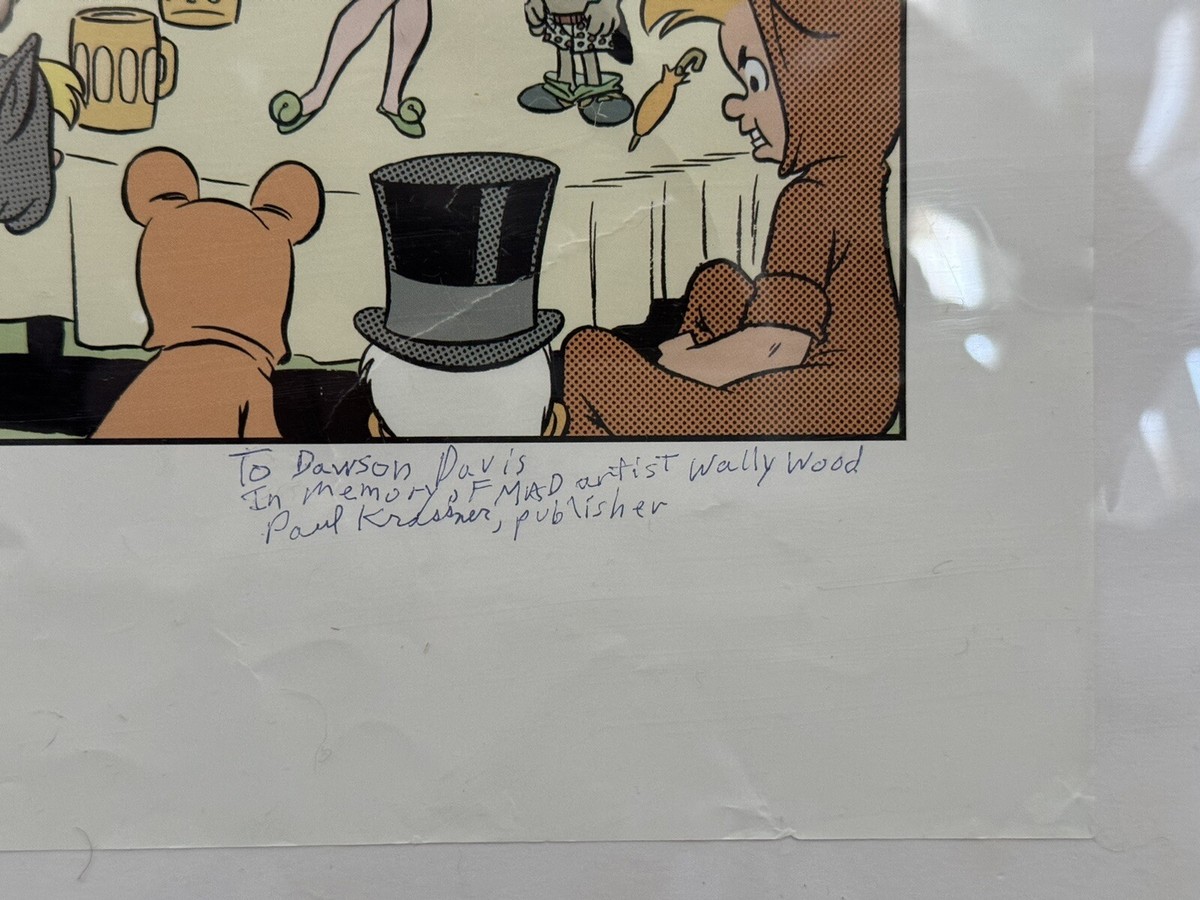 Disneyland Memorial Orgy Poster From The 1967 REALIST Magazine