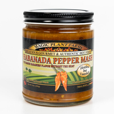 Habanada Mash | Heatless Habanero Non-GMO 100% Natural Peppers Premium Quality!