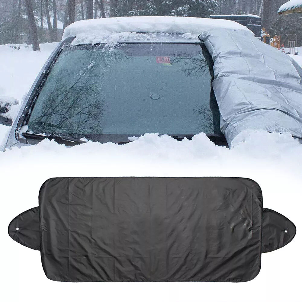 195x70cm Auto Frontscheibe Windschutz Schutzhülle Automobil Sonnenschirm Schnee  Schild Für Windschutzscheibe Winter Sonne Schatten - AliExpress