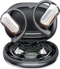 True Wireless Earbuds Open Ear Bluetooth Headsets Stereo Earphones Waterproof