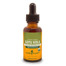 Herb Pharm Whole Herb Gotu Kola Liquid Extract for System Restoration, 1 Ounces