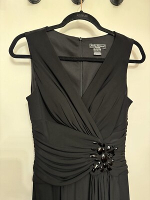 Jessica Howard Black Formal Dress Sleeveless Beaded VNeck Knee Length ALine W 8 | eBay Jessica Howard Black Formal Dress Sleeveless Beaded VNeck Knee Length ALine W 8 | eBay