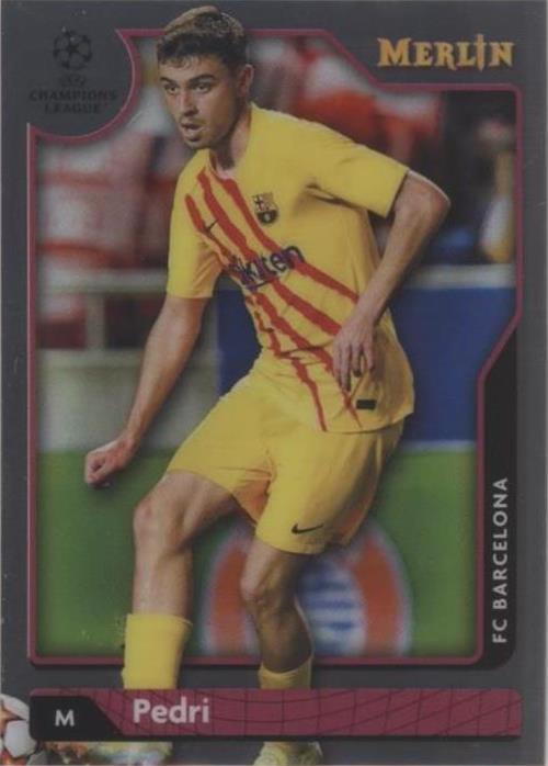 2021-22 Topps Merlin Collection Chrome UCL Pedri #75 - 1 of 1