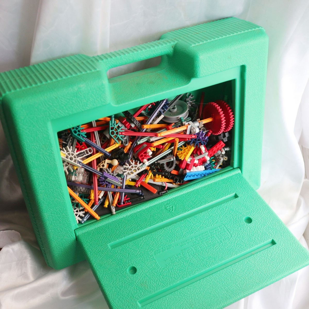 Carry Case Knex Green Box K'NEX Blocks Green Box Hard Storage