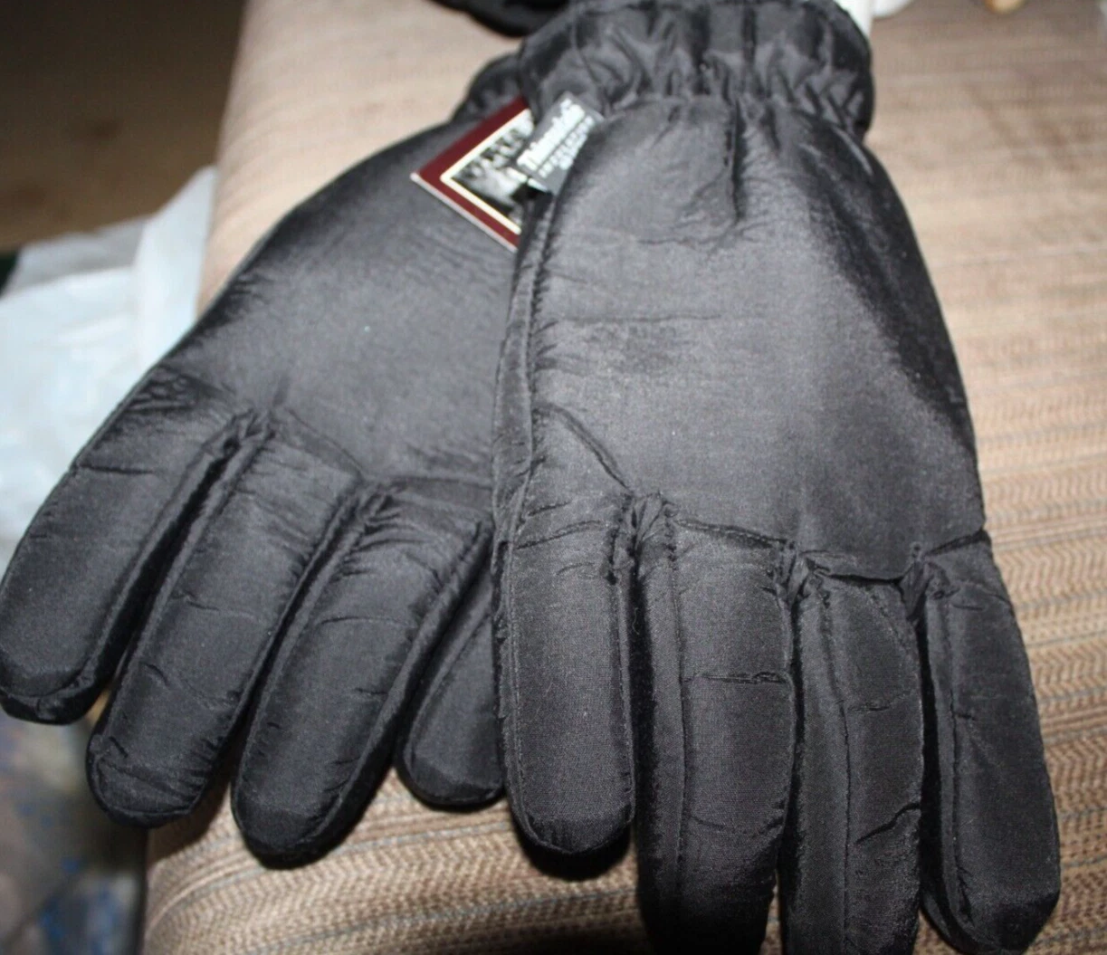 New Mens Thinsulate Gloves Winter sz M Field & Stream insulation 40 grams F-9