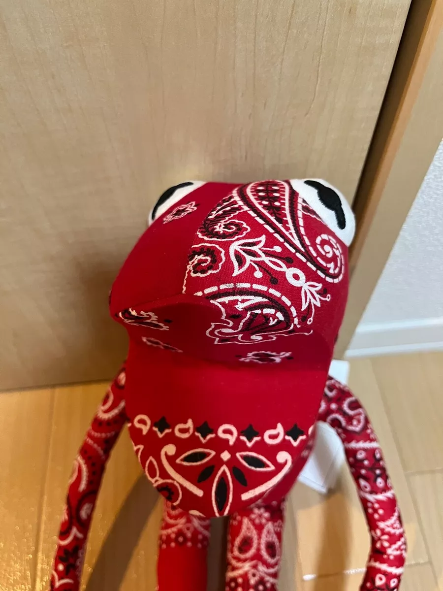READYMADE JAPAN RARE Frogman Plush Doll Stuffed Animal Toy Paisley
