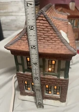 Lighted Holiday Time Christmas Cottage. In Original Box. Never Been Used