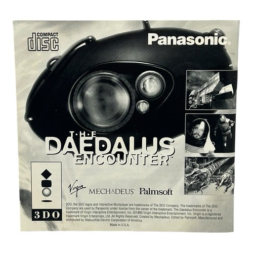 The Daedalus Encounter (Panasonic 3DO, 1995) CIB Complete w/ Manual Tested - Picture 5 of 8