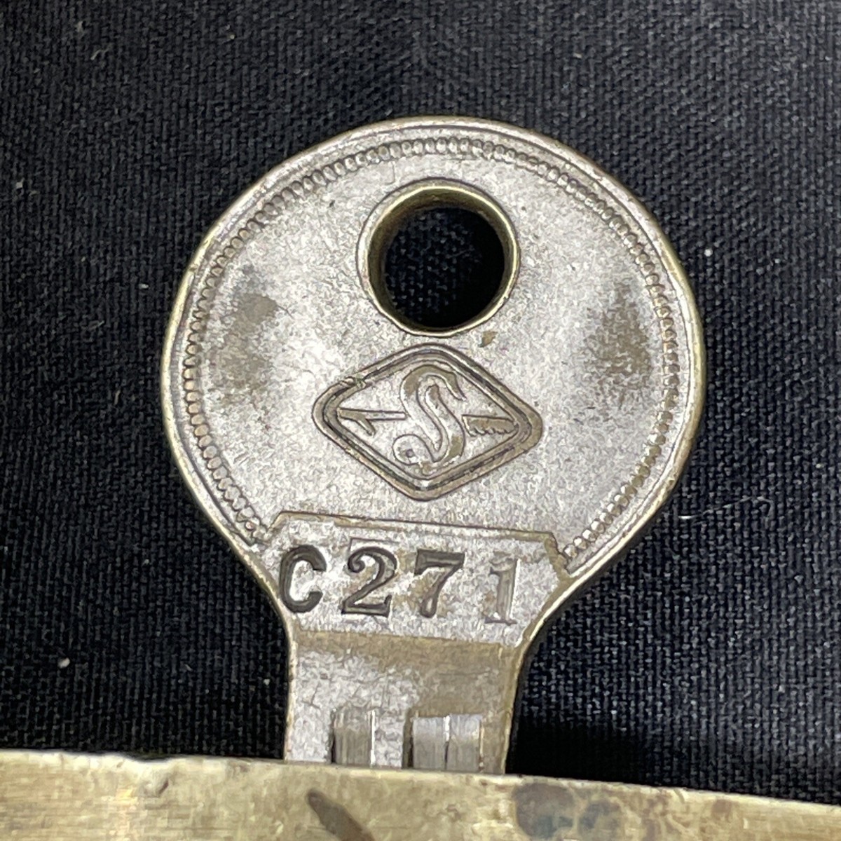 Vintage Brass Slaymaker Padlock Lock With Key (C271) | eBay