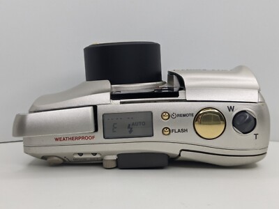 As-is] Olympus μ mju Zoom 105 DELUXE 35mm Film Camera FOR PARTS OR