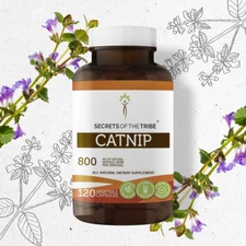 Secrets Of The Tribe Catnip Capsules, 400 mg