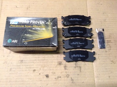 New ARI Roadproven 62-D553 Premium Semi-Metallic Disc Brake Pad Pads