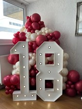 4ft Light up number for hire From £40 West London Based 
