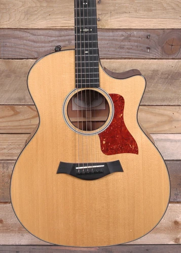 Taylor 2017 514CE Western Red Cedar Acoustic/Electric Guitar Natural w/ Case "Go