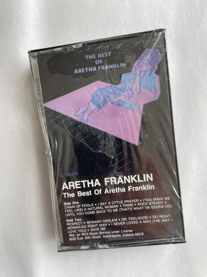 Aretha Franklin - "The Best of Aretha Franklin" - Atlantic cassette 1984 Sealed - Image 2 of 4