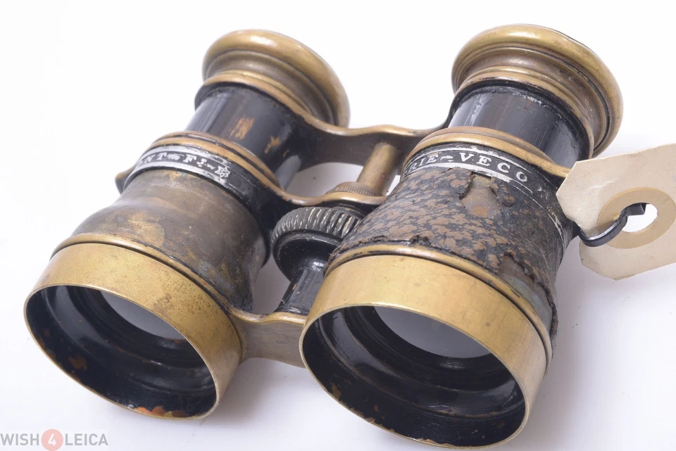 ✅ COLMONT SERIE VECO SMALL ANTIQUE BINOCULARS OPERA GLASSES DOUBLE TELESCOPE - Image 3 of 4