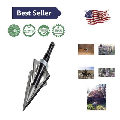 Razor Sharp 4-Blade Broadhead with Replaceable Bleeder - Archery Performance