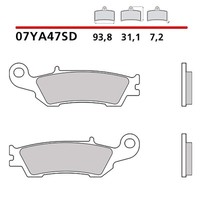 Brembo VORDERRAD-BREMSBELAGE-KIT Fur Yamaha Wr F 250 17-22-COD. 07YA47SD