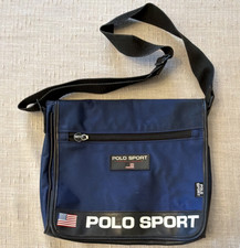 Polo Sport Medium Blue/Black Messenger Bag Zi...