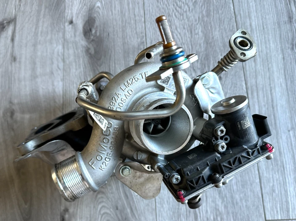 2009-2012 BMW 750i TURBO TURBOCHARGER, PART# 11657576985, 7576985 GENUINE OEM - Image 3 of 4