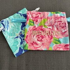 Lilly Pulitzer Set of 2 Jewelry Pouches