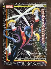 2026 Topps Chrome Marvel Comics - Nightcrawler #87 - Spider-Web Refractor /399