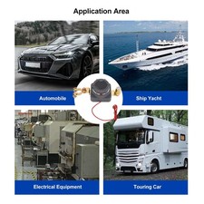 Battery Disconnect Switch Digital Display Power Cut Off Switch For Car RV Yacht