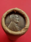 XF 1914-S LINCOLN WHEAT CENT 1921S LINCOLN WHEAT PENNY COIN ROLL ENDS BANKROLLED