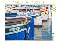 Calvendo Puzzle Fishing Boats In Cassis | 1000 Pieces, Finished Size 25.2 × 18.9