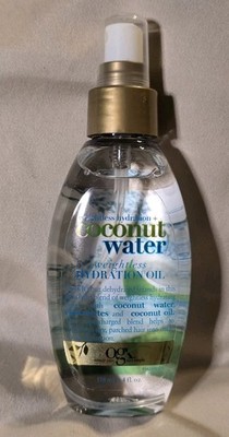 OGX Weightless Hydration + Coconut Water Hydrating Oil ~ 4 oz