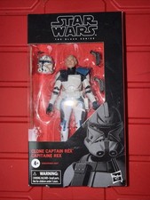 Hasbro Star Wars Clone Captain Rex Black Series 6 Inch Action Figure