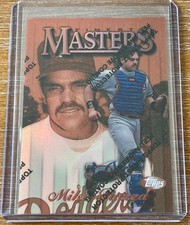 MIKE PIAZZA 1997 Topps Finest #50 MASTERS BRONZE COMMON REFRACTOR ! DODGERS !