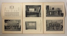 LOT 1930s antique 6pc MONOGRAPH SERIES xvi MONTPELIER SNOWDEN-LONG LLOYDS TALBOT