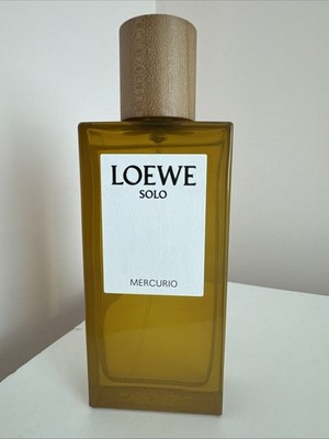LOEWEソロ メルクリオ 100ml LOEWE Solo MERCURIO Eau de Parfum Men's 3.4oz/100ml NEW (T) White