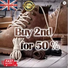 Shoe Laces Round Hiking Shoelaces Walking Work Boots 4 mm Strong 19 Colours! UK