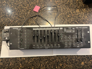 STELLAR LABS DMX-192 DMX Controller with Power Adapter