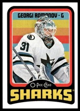 2024-25 O-Pee-Chee Retro Georgi Romanov RC #598