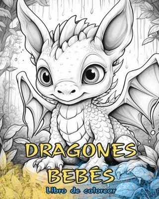 DRAGONES BEBS Libro de colorear: Lindos dise?os para que ni?os y adultos coloree