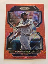 081/149 RED MOJO PRIZMS 2022 Panini Prizm Ken Griffey Jr #264
