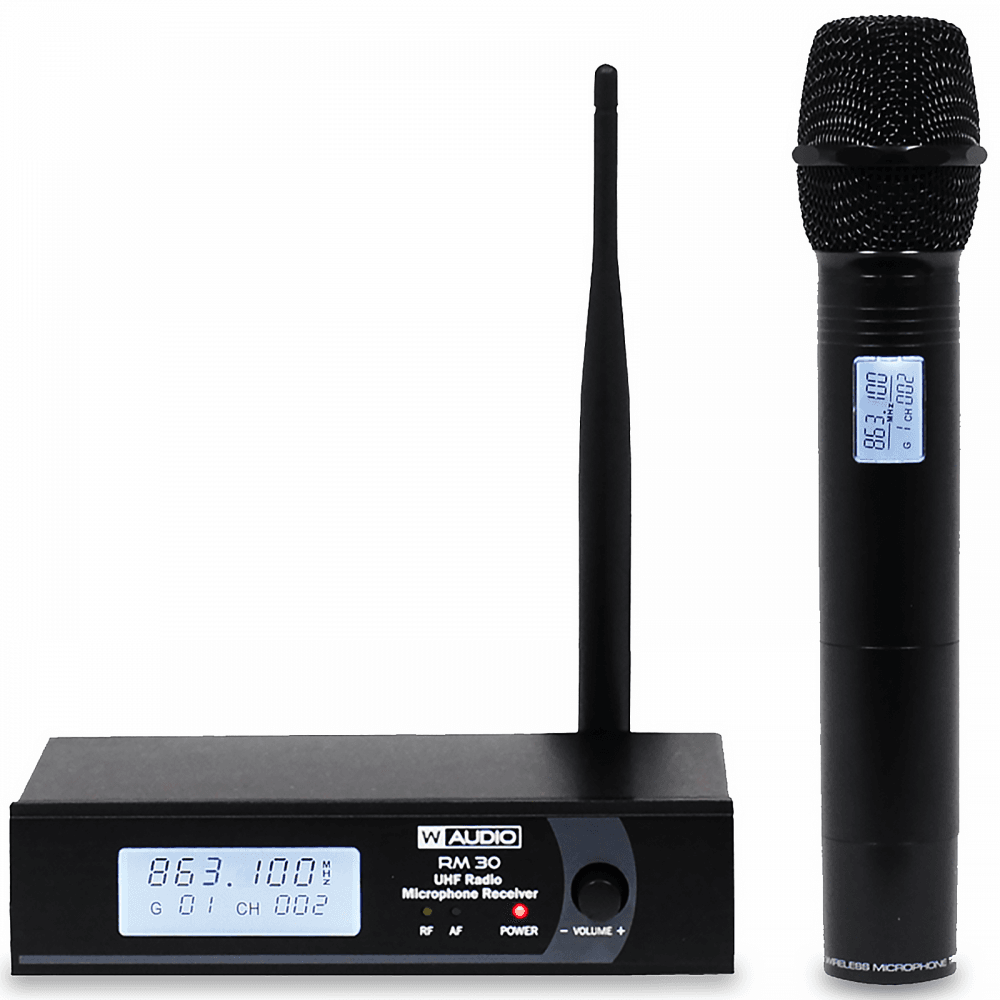 Wireless Audio UHF Radio Transmission Microphone System Handheld Mic 863.1Mhz