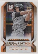 2013 Panini Elite Extra Edition Status Orange Die-Cut 1/10 Brandon Dixon 0b5