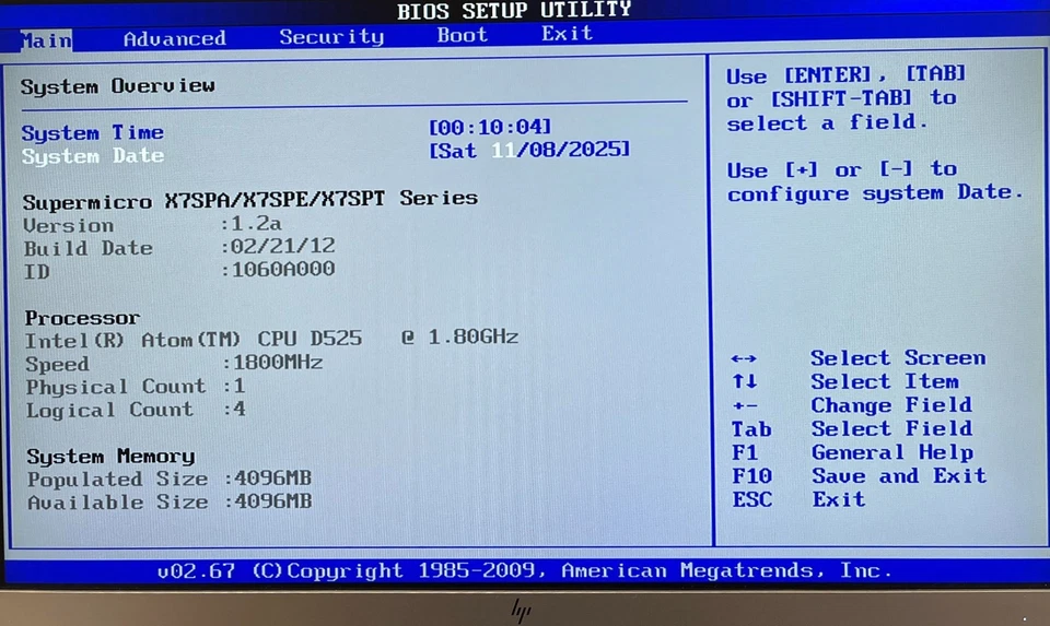 Supermicro 502-2 Intel Atom D525 1.80GHz 4GB RAM Rack Server 5015A-EHF-D525 - Image 2 of 4