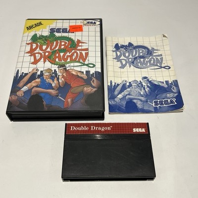 Double Dragon (Sega Master System SMS, 1988) CIB Complete in Box Tested