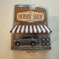 GREENLIGHT The Hobby Shop 2021 Gray Chevrolet TAHOE w/SPARE TIRES(New&Sealed)