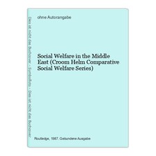 Social Welfare in the Middle East (Croom Helm Comparative Social Welfare Series)
