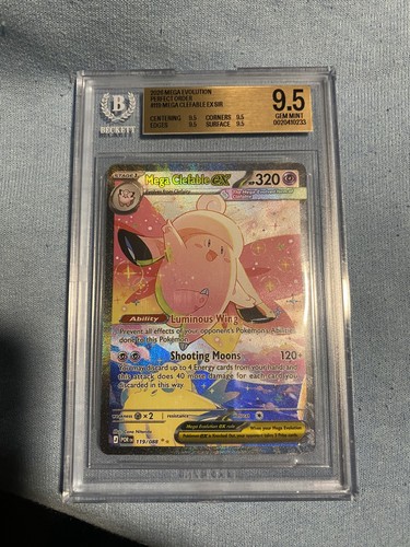 Mega Clefable ex graded BGS 9.5 for sale on eBay