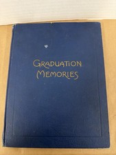 Antique 1928 Graduation Scrapbook Mobile AL S...
